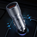 WK WP-C30 20W 3A QC3.0 USB + PD UB-C / Type-C Interface Flash Series Car Fast Charger(Blue)
