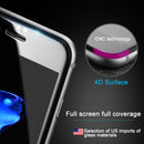 5D Full Screen Tempered Glass Screen Protector For iPhone 8 / 7(Black)