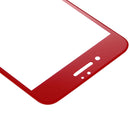 For iPhone 7 0.3mm 9H Surface Hardness 4D Curved Edge Full Screen Tempered Glass Screen Protector(Red)