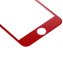 For iPhone 7 0.3mm 9H Surface Hardness 4D Curved Edge Full Screen Tempered Glass Screen Protector(Red)