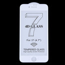 5D Curved Edge Full Screen Tempered Glass For iPhone 8 / 7(White)