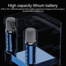 YS-203 Bluetooth Karaoke Speaker Wireless Microphone(Silver)
