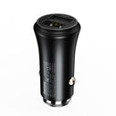 REMAX RCC-223 Vitor Series 30W QC 3.0 Dual USB Interface Car Charger(Black)
