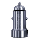 WK WP-C28 18W Titanium PD+QC3.0 Dual USB Car Charger (Silver)