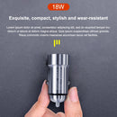 WK WP-C28 18W Titanium PD+QC3.0 Dual USB Car Charger (Silver)