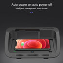 Car Fast Charging Wireless Charger for Toyota RAV4 / Veranda 2019-2021, Left Driving (Black)
