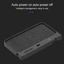 Car Fast Charging Wireless Charger for Ford Explorer 2020-2021, Left Driving(Black)