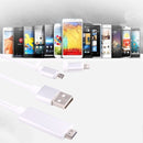 3 in 1 Micro USB & 8 Pin & Type-C to HDMI HD 1080P HDTV Adapter Cable(Silver)