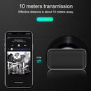 BT209 Outdoor Portable Ultra-thin Mini Wireless Bluetooth Speaker, Support TF Card & Hands-free Calling (Black)