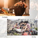 BT209 Outdoor Portable Ultra-thin Mini Wireless Bluetooth Speaker, Support TF Card & Hands-free Calling (Black)