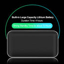 BT209 Outdoor Portable Ultra-thin Mini Wireless Bluetooth Speaker, Support TF Card & Hands-free Calling (Black)