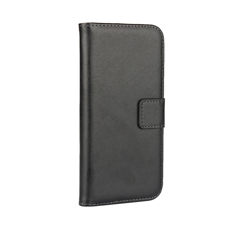 For iPhone 8 & 7 Genuine Split Horizontal Flip Leather Case with Holder & Card Slots & Wallet(Black)