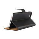 For iPhone 8 & 7 Genuine Split Horizontal Flip Leather Case with Holder & Card Slots & Wallet(Black)