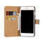 For iPhone 8 & 7 Genuine Split Horizontal Flip Leather Case with Holder & Card Slots & Wallet(Orange)