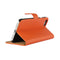 For iPhone 8 & 7 Genuine Split Horizontal Flip Leather Case with Holder & Card Slots & Wallet(Orange)