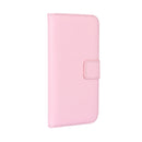 For iPhone 8 & 7 Genuine Split Horizontal Flip Leather Case with Holder & Card Slots & Wallet(Pink)