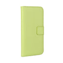 For iPhone 8 & 7 Genuine Split Horizontal Flip Leather Case with Holder & Card Slots & Wallet(Green)