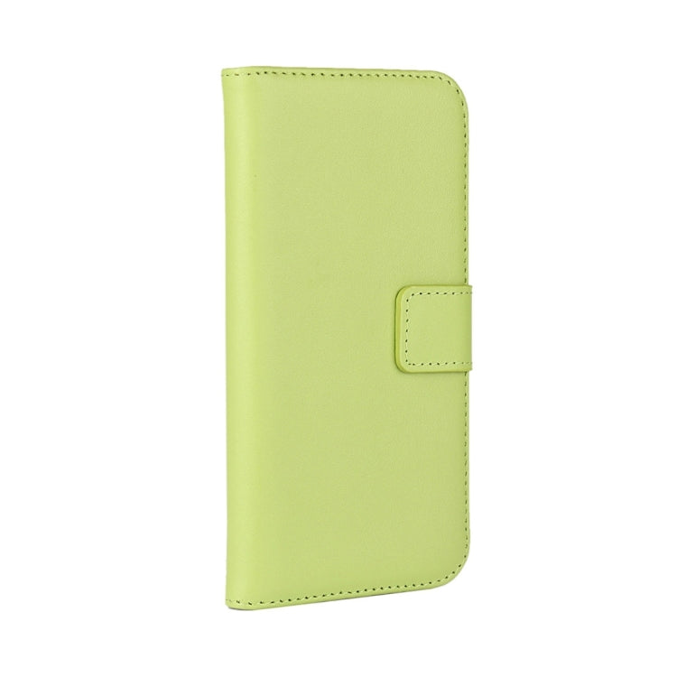 For iPhone 8 & 7 Genuine Split Horizontal Flip Leather Case with Holder & Card Slots & Wallet(Green)