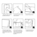 ENKAY Hat-Prince 0.1mm 3D Full Screen Protector Explosion-proof Hydrogel Film for iPhone SE 2020 / 8 / 7, TPU+TPE+PET Material