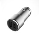Original Xiaomi ZMI AP821 Smart Dual Ports QC 3.0 Quick Charge Car Charger(Silver)