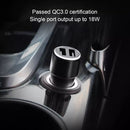 Original Xiaomi ZMI AP821 Smart Dual Ports QC 3.0 Quick Charge Car Charger(Silver)