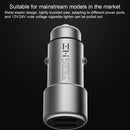 Original Xiaomi ZMI AP821 Smart Dual Ports QC 3.0 Quick Charge Car Charger(Silver)