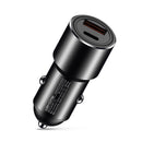 WK WP-C21 Letor Series PD + QC3.0 18W Car Charger(Black)