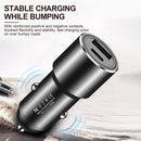 WK WP-C21 Letor Series PD + QC3.0 18W Car Charger(Black)
