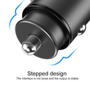 WIWU PC400 Dual Ports Zinc Alloy Car Charger (Black)