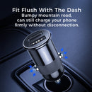 JOYROOM C-A06 3.1A Mini Dual-port Fast Charging Smart Car Charger(Black)