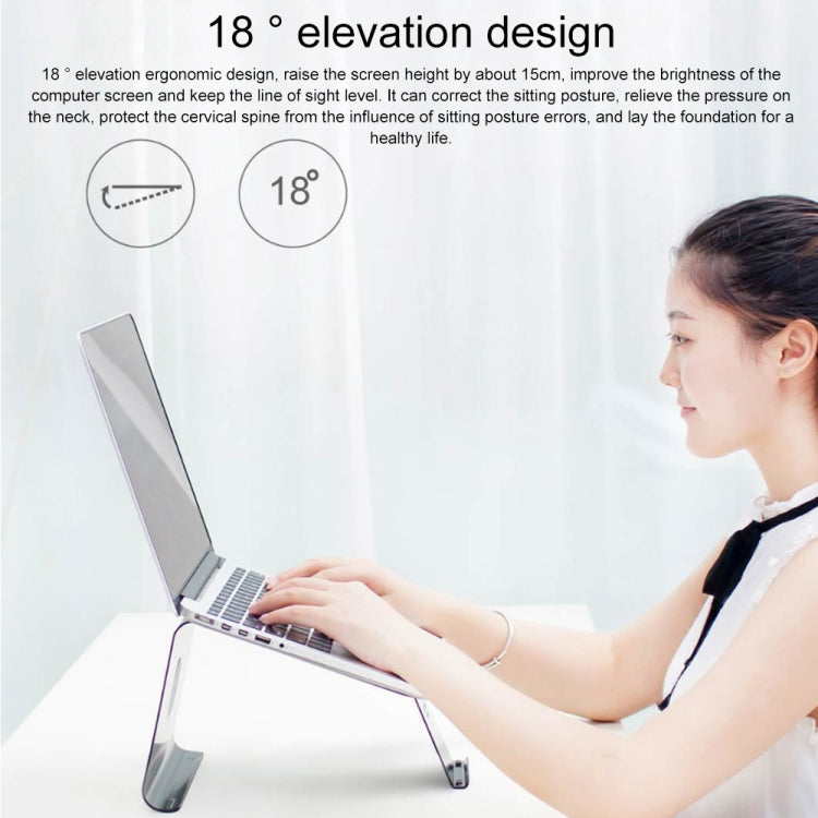 Original Xiaomi Youpin DiiZiGN Universal Metal Holder for Laptop (Black)