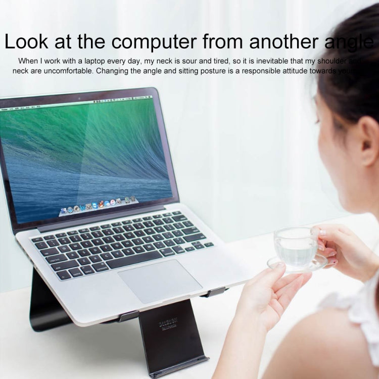 Original Xiaomi Youpin DiiZiGN Universal Metal Holder for Laptop (Silver)