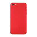 Battery Back Cover Assembly with Card Tray for iPhone 7 (Red)
