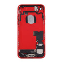 Battery Back Cover Assembly with Card Tray for iPhone 7 (Red)