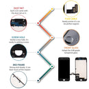 5PCS Black + 5 PCS White LCD Screen and Digitizer Full Assembly for iPhone 7(5 Black + 5 White)