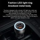 Original Huawei P0006 Dual USB Interface Super Fast Charging Car Charger (Max 66W) (Black)