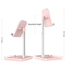 Licheers LC227 Portable Tablet Bracket Mobile Phone Desktop Telescopic Holder(Pink)