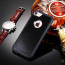 For iPhone 8 & 7 Anti-Gravity Magical Nano-suction Technology Sticky Selfie Protective Case(Black)