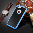 For iPhone 8 & 7 Anti-Gravity Magical Nano-suction Technology Sticky Selfie Protective Case(Blue)