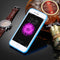 For iPhone 8 & 7 Anti-Gravity Magical Nano-suction Technology Sticky Selfie Protective Case(Blue)