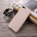 GOOSPERY SOFT FEELING for iPhone 8 & 7 Liquid State TPU Drop-proof Soft Protective Back Cover Case (Apricot)