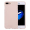 GOOSPERY SOFT FEELING for iPhone 8 & 7 Liquid State TPU Drop-proof Soft Protective Back Cover Case (Apricot)