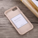 GOOSPERY SOFT FEELING for iPhone 8 & 7 Liquid State TPU Drop-proof Soft Protective Back Cover Case (Apricot)