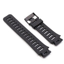 SUUNTO X-LANDER Metal Buckle Silicone Watch Band(Black)