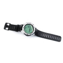 SUUNTO X-LANDER Metal Buckle Silicone Watch Band(Black)