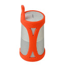 Portable Silica Gel Bluetooth Speaker Protective Case for BOSE Soundlink Revolve+ (White)