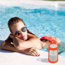 Portable Silica Gel Bluetooth Speaker Protective Case for BOSE Soundlink Revolve+ (White)