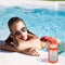 Portable Silica Gel Bluetooth Speaker Protective Case for BOSE Soundlink Revolve+ (White)