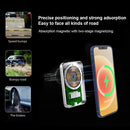 WK WP-U96 Flash Series Magsafe Car Air Outlet Vent Mount Clamp Holder 15W Fast Charging Qi Magnetic Wireless Charger For iPhone 12 Series