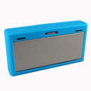 Portable Waterproof Silica Gel Bluetooth Speaker Protective Case for Bose SoundLink III (Blue)